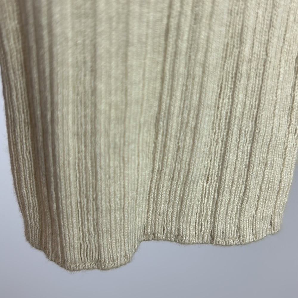 Rails Aurora Canvas Ribbed Cotton Silk Blend Long Sleeve Cardigan Sweater Small - Picture 10 of 15
